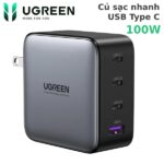 Cu Sac Nhanh Usb Type C 100W Gan Ugreen Cd226-40737