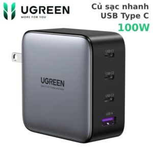 Cu Sac Nhanh Usb Type C 100W Gan Ugreen Cd226-40737