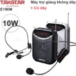 Máy Trợ Giảng Kèm Mic Không Dây + Có Dây 10W Takstar E190M