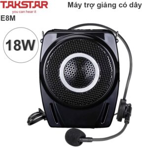 Máy trợ giảng - Mic giảng dạy công suất cao 18W có dây Takstar E8M