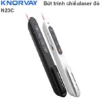 Bút Trình Chiếu - Bút Chỉ Laser Knorvay N23C - Kết Nối Siêu Xa 100 Mét