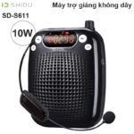 Máy Micro Trợ Giảng Wireless Không Dây Shidu Sd-S611 Công Suất 10W