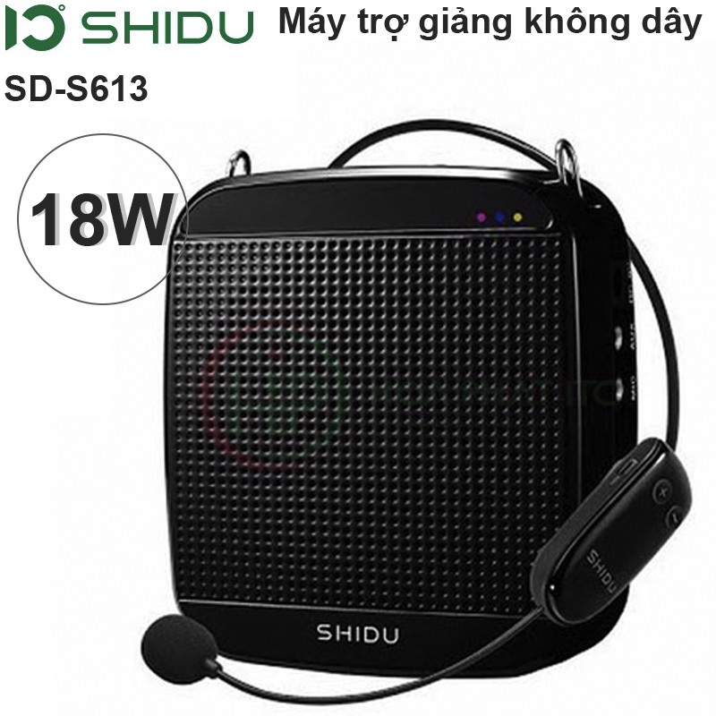 Máy micro trợ giảng Wireless không dây Shidu SD-S613 công suất 10W