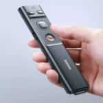 Bút lật trang laser xanh Baseus Orange Dot Wireless Presenter dùng cho màn LED-3