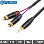 Cáp âm thanh DIY 3.5mm ra 2 RCA CZXYON