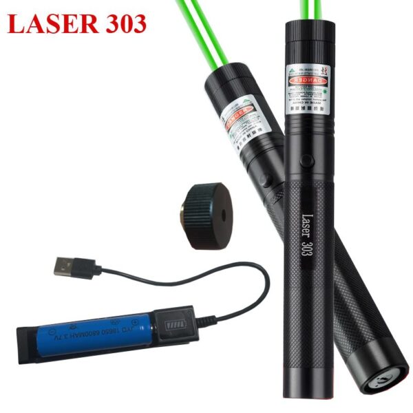 Đèn Laser Xanh Siêu Sáng Dùng Cho Màn Hình Led,Công Trình Giá Rẻ Laser 303