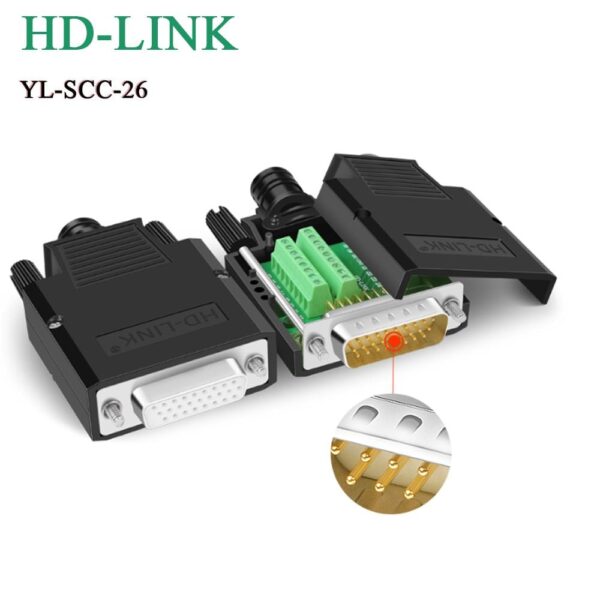 Đầu Bấm Cổng Db26 Chính Hãng Hd-Link Yl-Scc-26