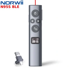Bút trình chiếu Bluetooth kỹ thuật số Norwii N95S BLE – dùng được cho TV LED, LCD và màn chiếu - Bút Trình Chiếu- Máy Trợ Giảng- Phụ Kiện Điện Tử Việt Nam