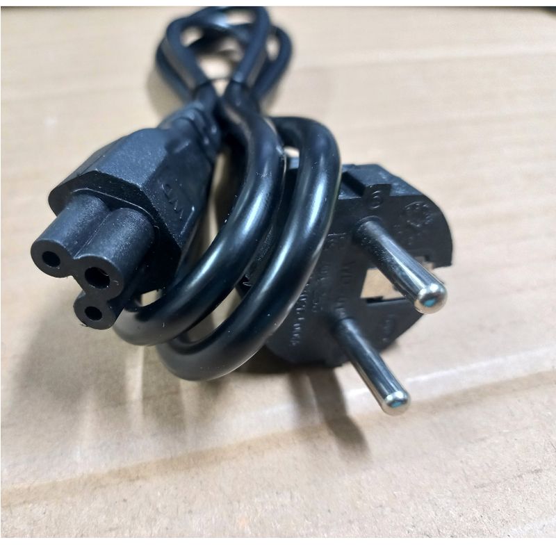 Dây Nguồn Ac 3 Chân Cho Laptop Chuẩn Eu Chính Hãng Tta Dài 1.2M - Bút Trình Chiếu- Máy Trợ Giảng- Phụ Kiện Điện Tử Việt Nam