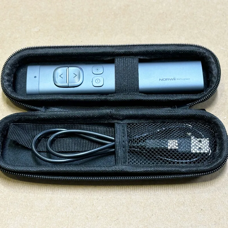 Bút Trình Chiếu Không Dây Kỹ Thuật Số Dùng Cho Màn Hình Led Norwii N97S-64G Green Laser Màu Xanh - Bút Trình Chiếu- Máy Trợ Giảng- Phụ Kiện Điện Tử Việt Nam Bút Trình Chiếu Kỹ Thuật Số N97S Green Laser Usb 64Gb 6